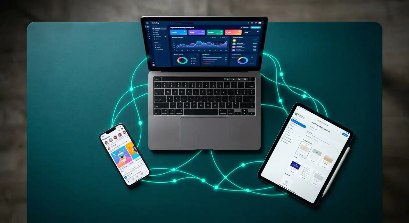 Email marketing integrated with social media SEO and other digital marketing channels