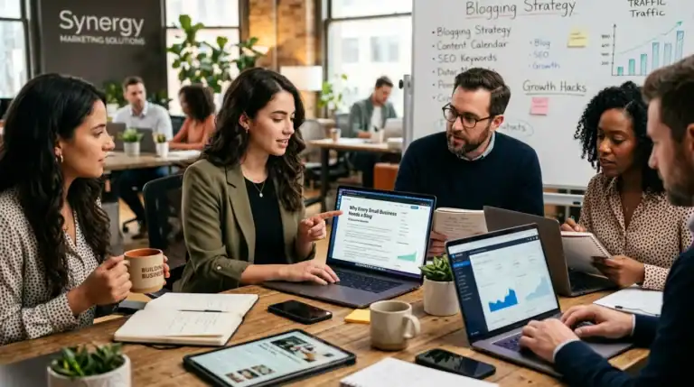 Blogging for Business: Why Every Small Business Needs a Blog — featured hero image