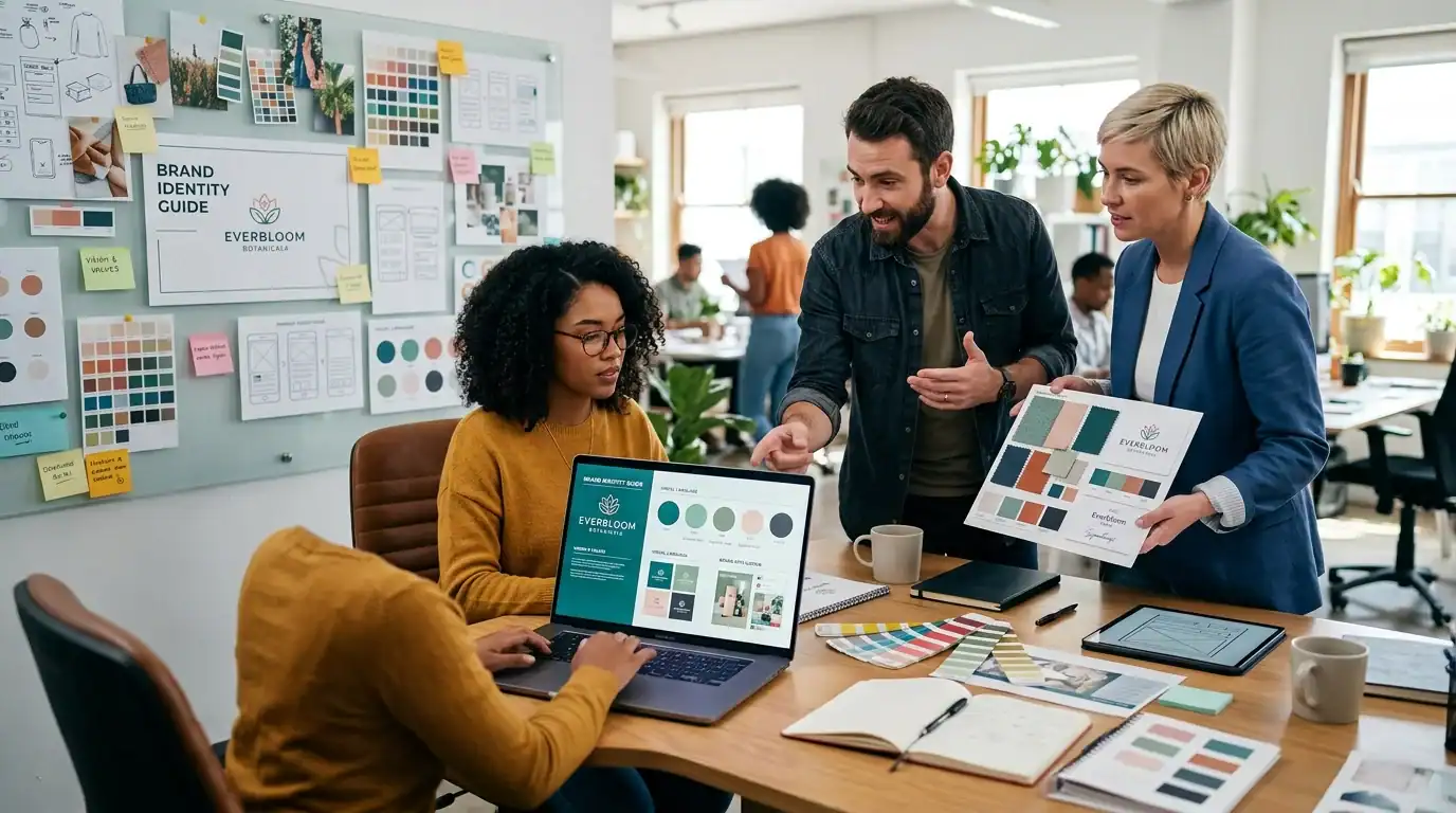 Brand Identity Guide: How Small Businesses Build Recognition That Lasts — featured hero image