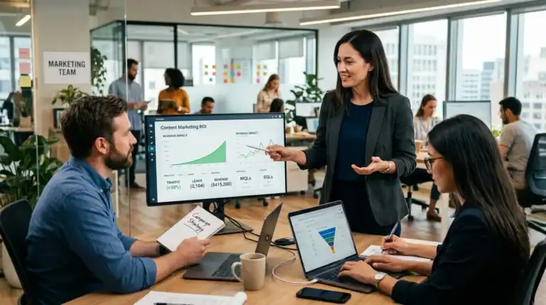 Content Marketing ROI: How to Measure Results and Prove Revenue Impact — featured hero image