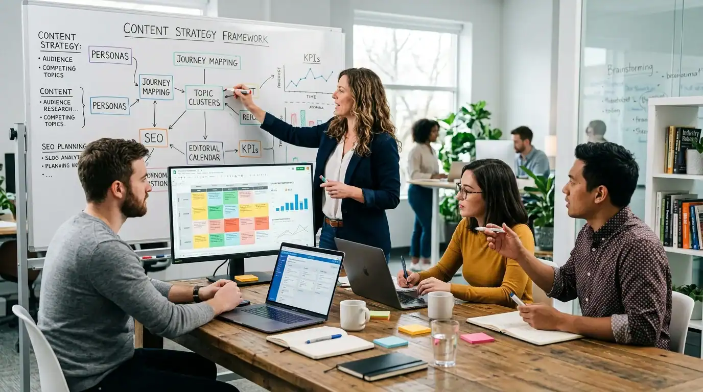 Content Strategy Framework: Plan and Execute Like a Pro — featured hero image