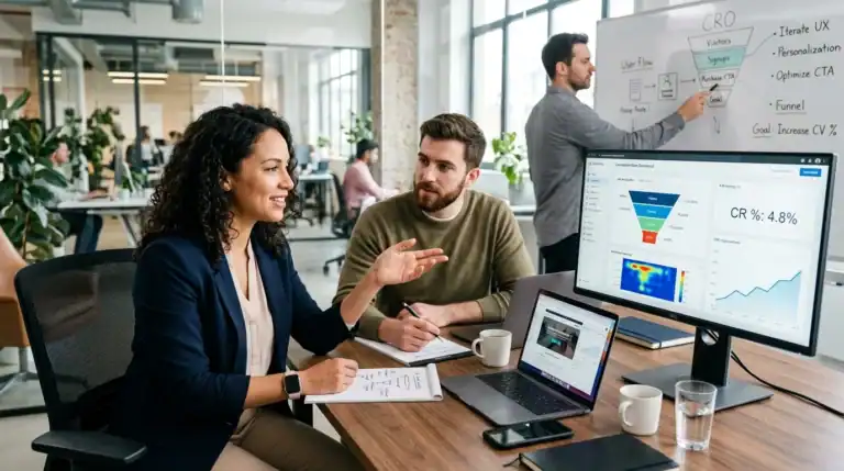 Conversion Rate Optimization: Turn Website Visitors Into Paying Customers — featured hero image