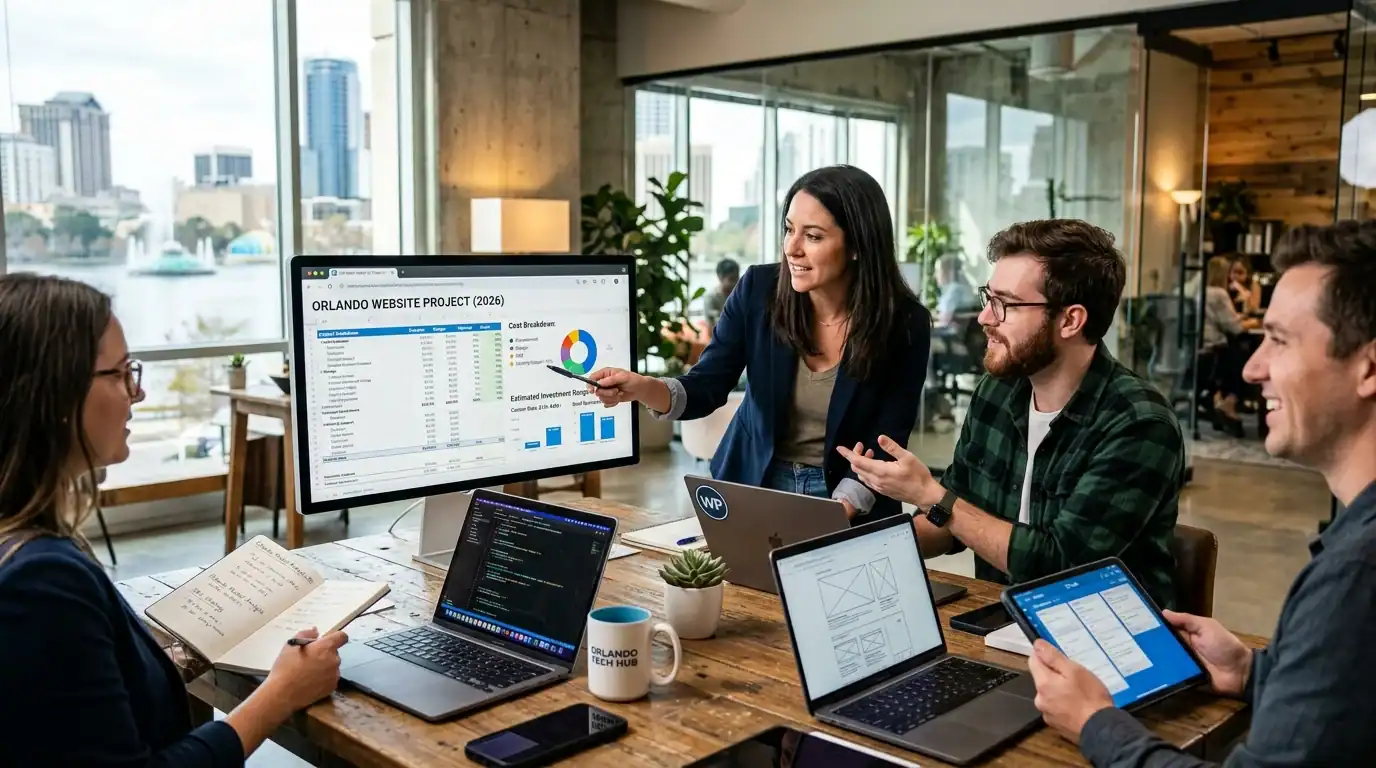 How Much Does a Website Cost in Orlando? What You’ll Really Pay in 2026 — featured hero image