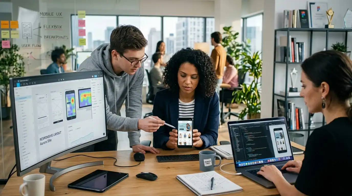 Mobile-First Design: Why Your Website Must Work on Phones — featured hero image