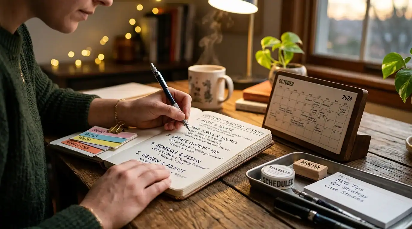 How to Build Your Content Calendar in 5 Steps — Content Calendar Creation: Plan and Schedule Your Posts