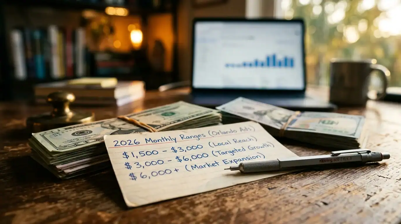 Monthly Budget Ranges for Small Businesses — Google Ads Cost in Orlando: What Businesses Actually Spend in 2026