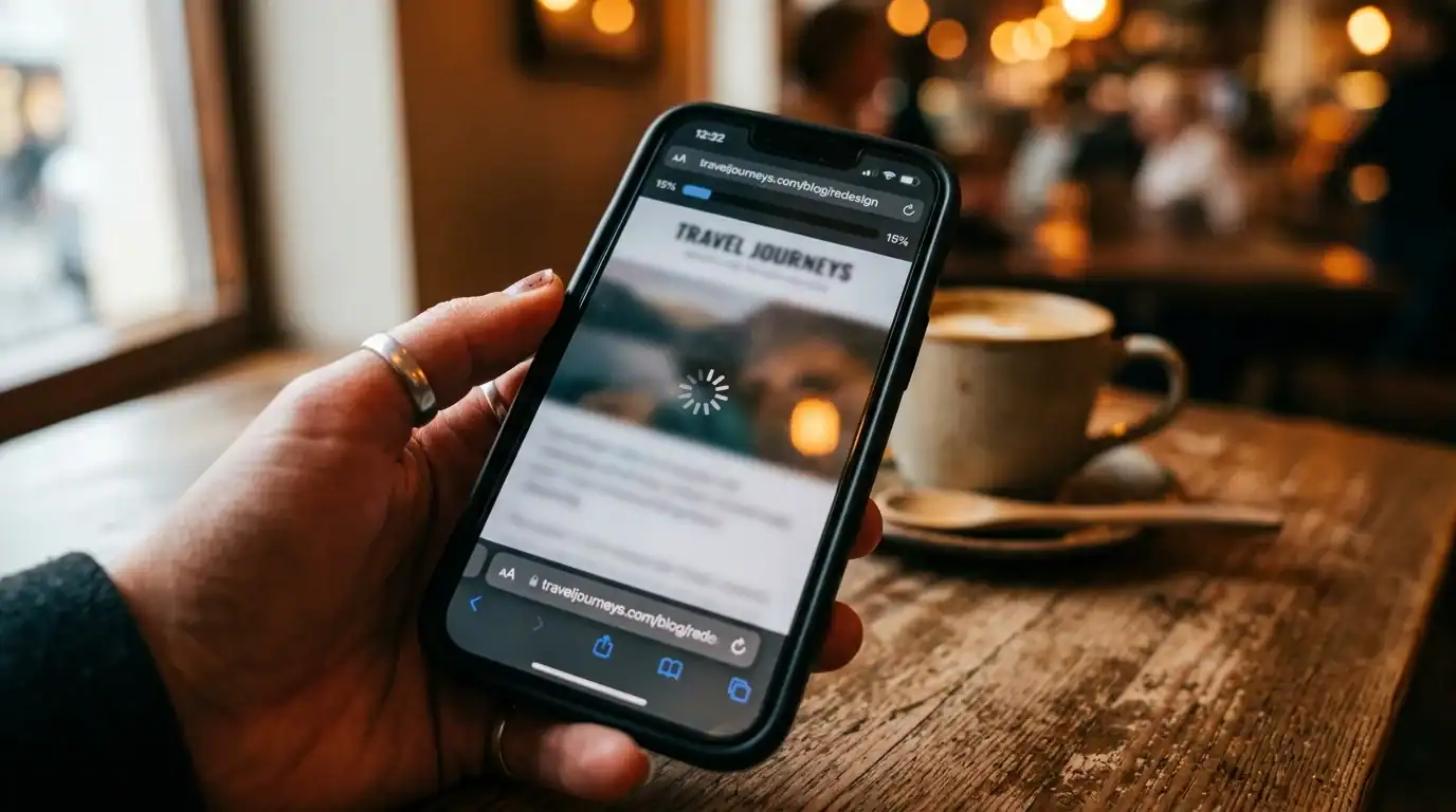 Sign #2: Your Site Loads Slowly — Website Redesign: 7 Signs Your Site Needs an Upgrade