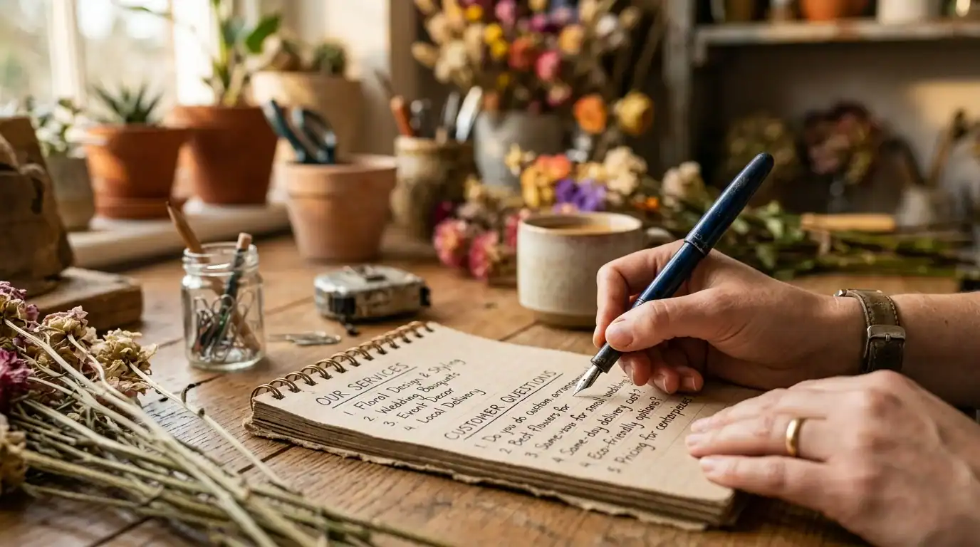 Step 1: Start With Your Services and Customer Questions — Keyword Research Guide for Small Business: Find Your Best Keywords