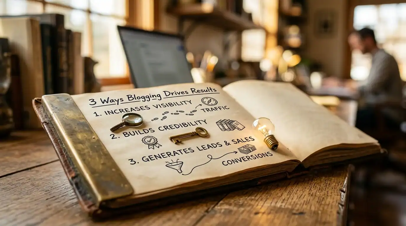 The Three Real Ways Blogging Drives Business Results — Blogging for Business: Why Every Small Business Needs a Blog