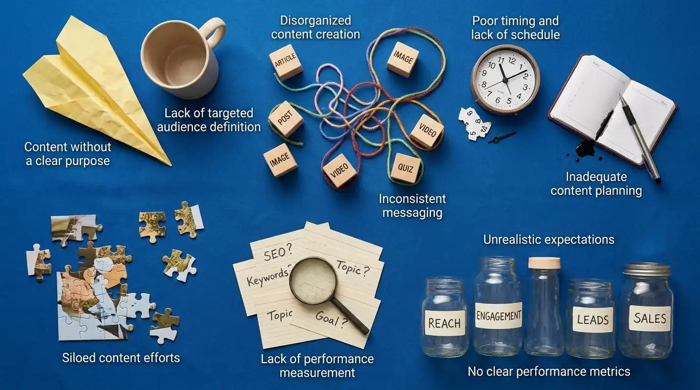Common Content Strategy Mistakes — Content Strategy Framework: Plan and Execute Like a Pro