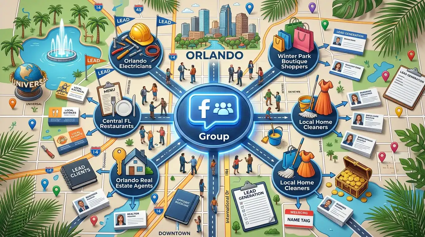 Facebook Groups: The Secret Weapon for Local Lead Generation — Facebook Marketing for Local Businesses: The Complete Orlando Guide