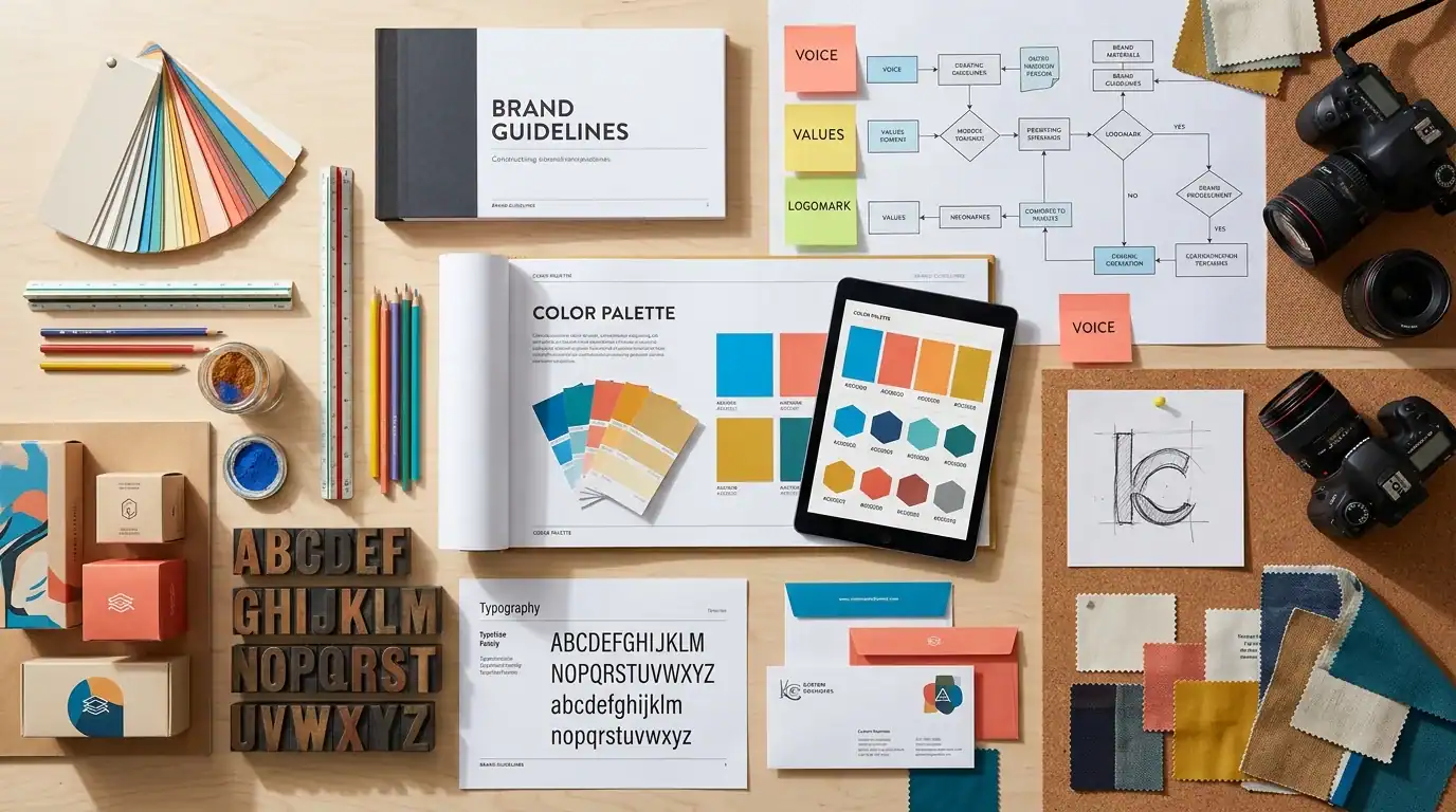 How to Create a Brand Guidelines Document — Brand Identity Guide: How Small Businesses Build Recognition That Lasts