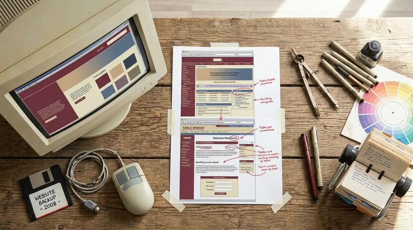 Sign #4: Your Design Looks Outdated — Website Redesign: 7 Signs Your Site Needs an Upgrade