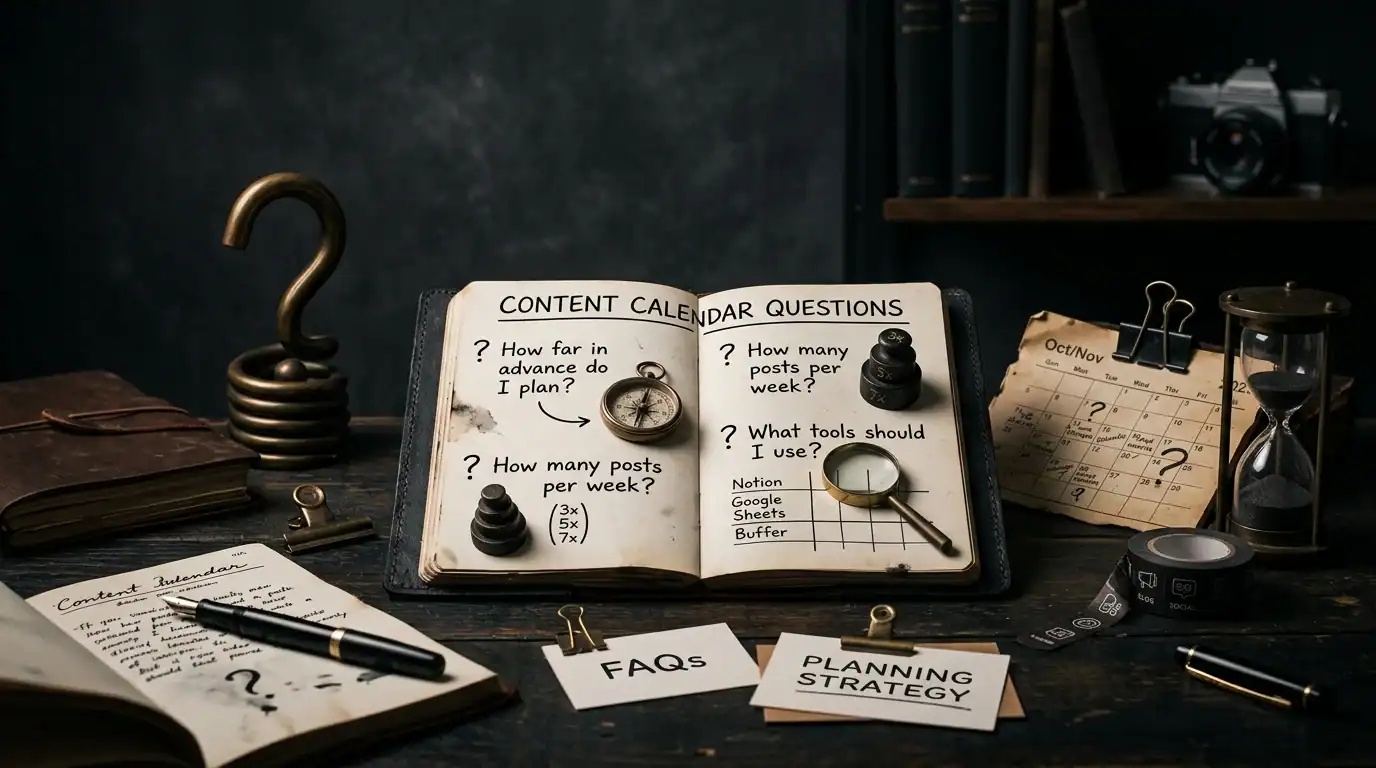 Frequently Asked Questions — Content Calendar Creation: Plan and Schedule Your Posts