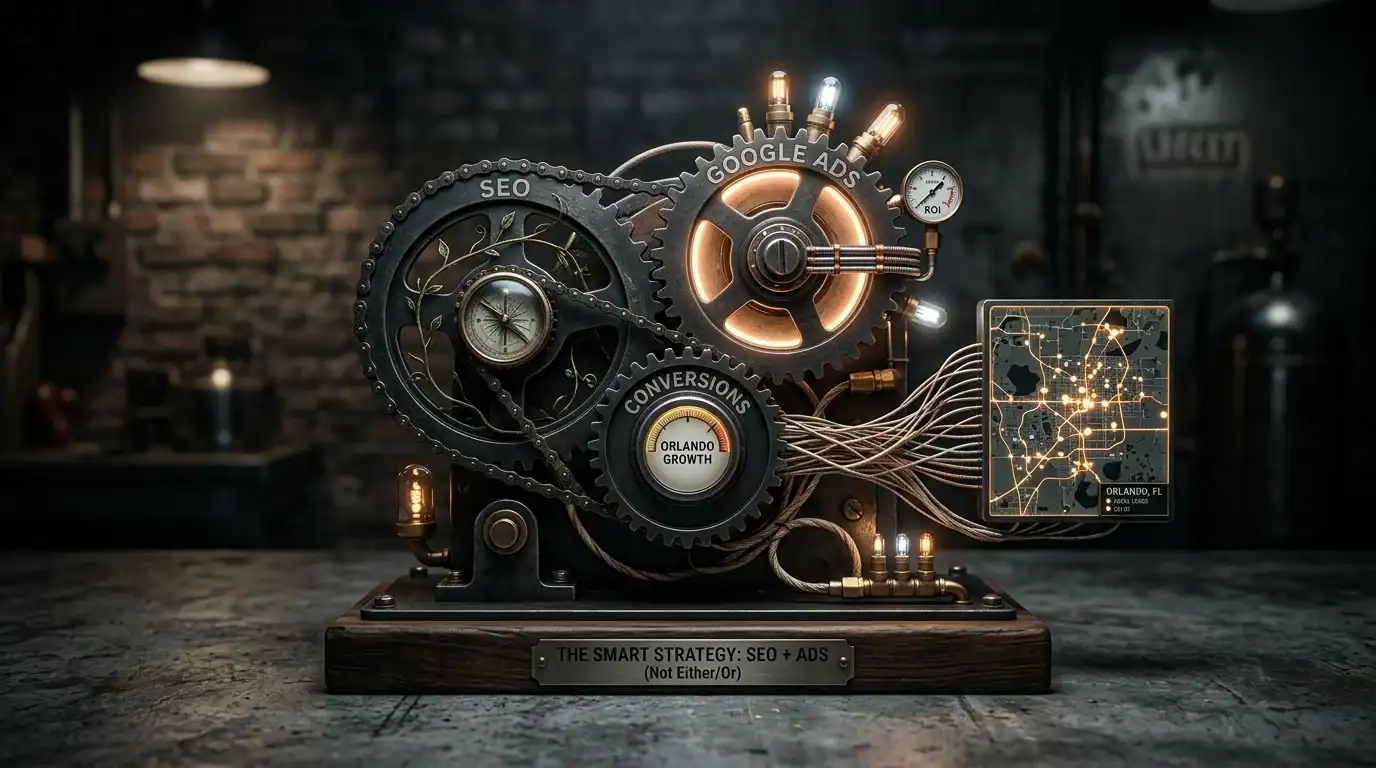 The Smart Strategy: SEO + Ads (Not Either/Or) — SEO vs Google Ads for Local Businesses: Which Wins in Orlando?