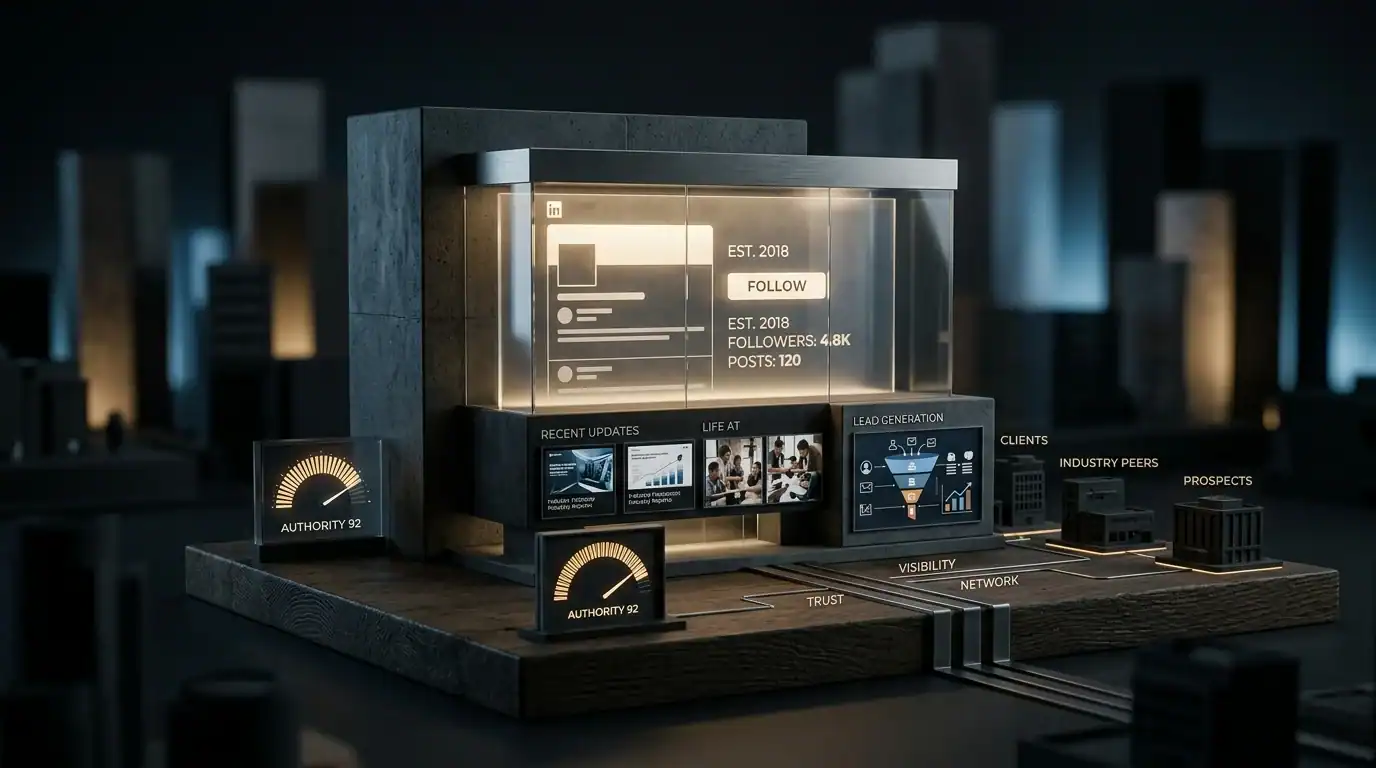 Your LinkedIn Company Page — LinkedIn for B2B: How to Build Authority and Generate Leads in 2026