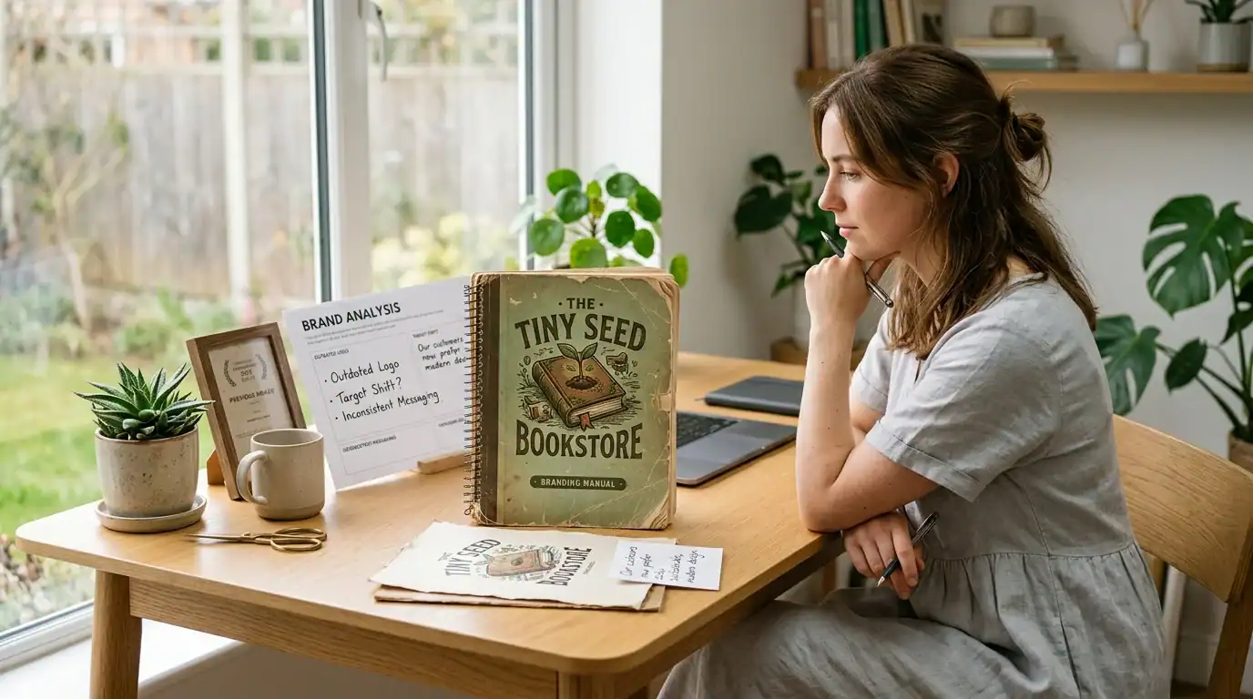 When to Consider a Rebrand — Brand Identity Guide: How Small Businesses Build Recognition That Lasts