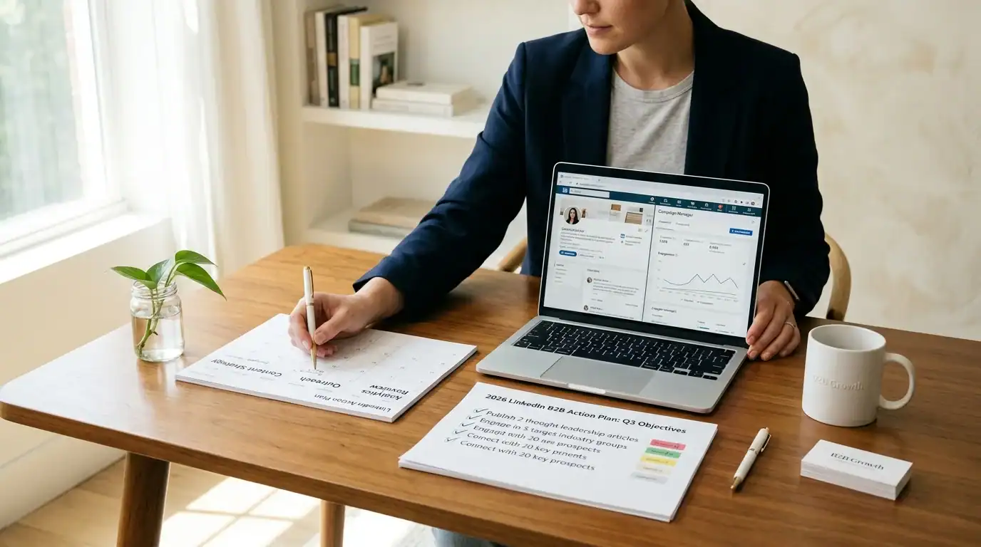 Your LinkedIn Action Plan — LinkedIn for B2B: How to Build Authority and Generate Leads in 2026