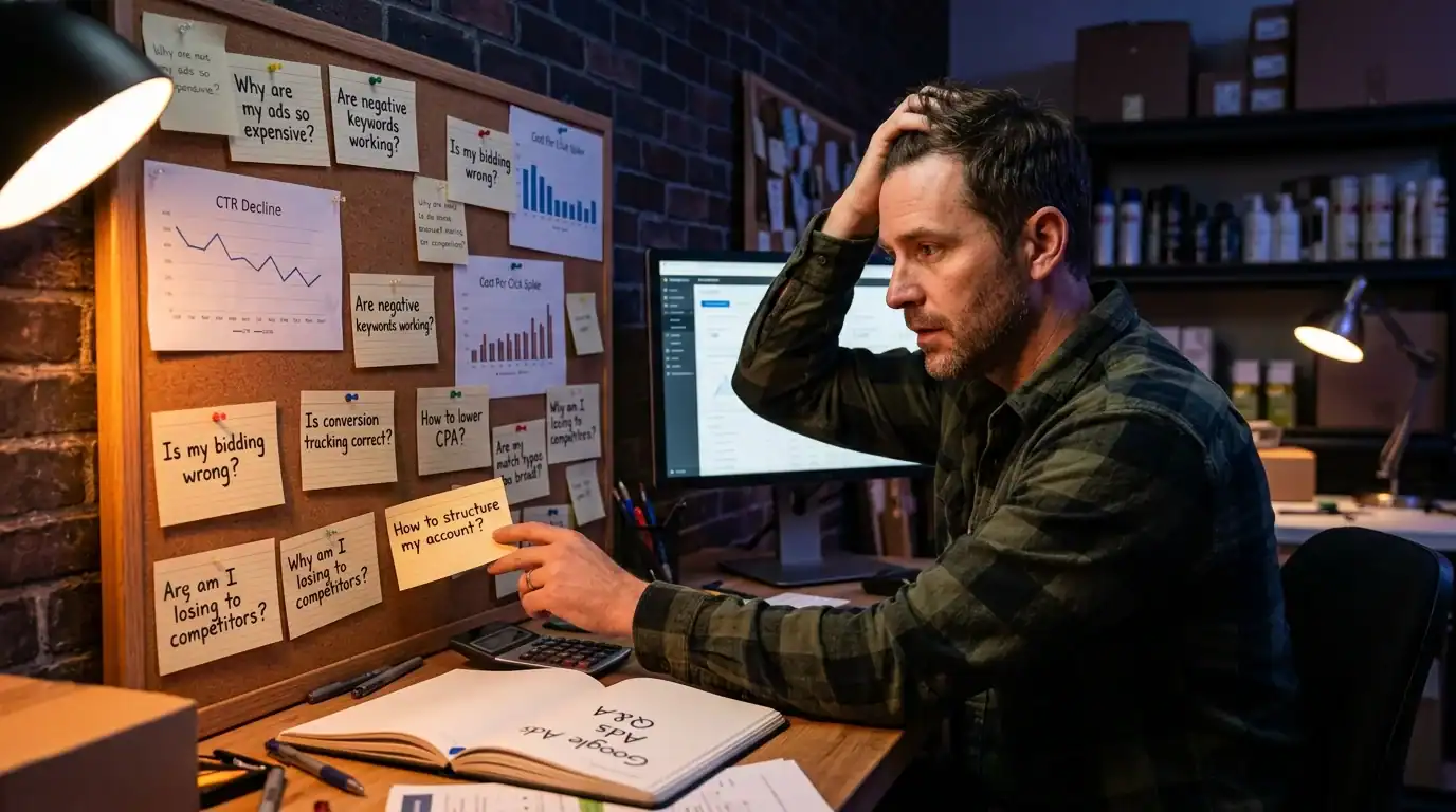 Frequently Asked Questions — 7 Google Ads Mistakes Small Businesses Make (and How to Fix Them)