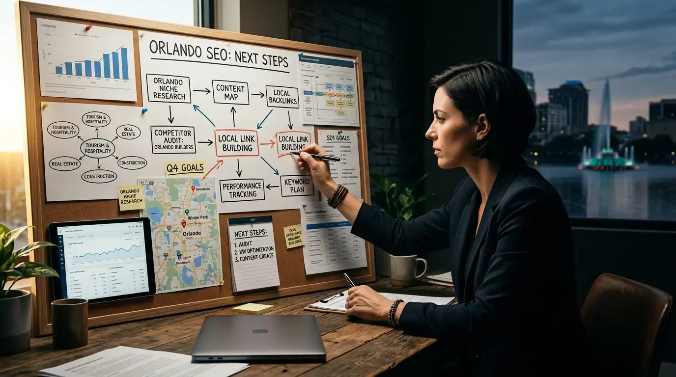 Next Steps — Industry-Specific SEO: Ranking for Your Niche in Orlando