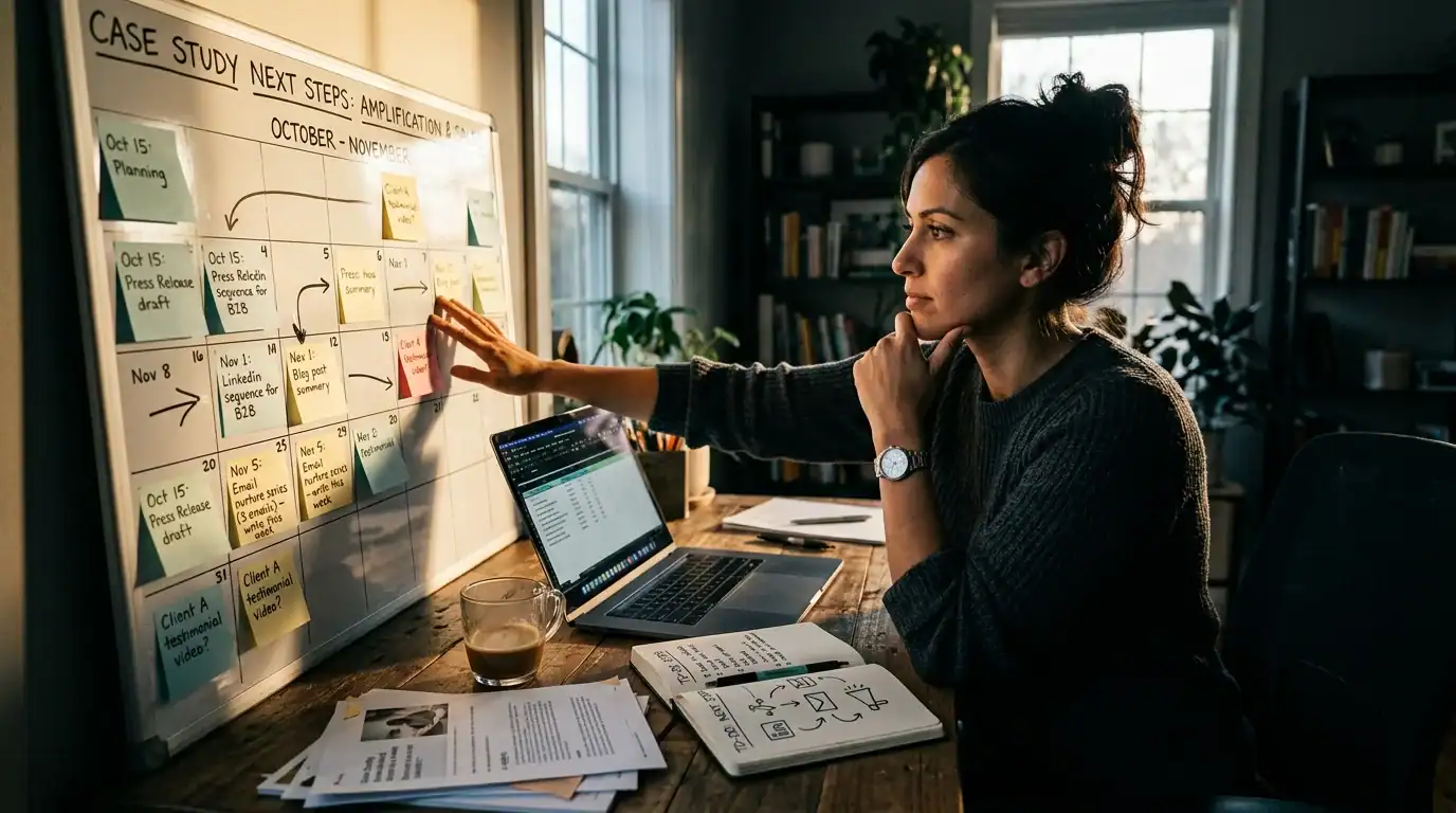 Next Steps — Case Study Creation: Showcase Your Results and Build Credibility