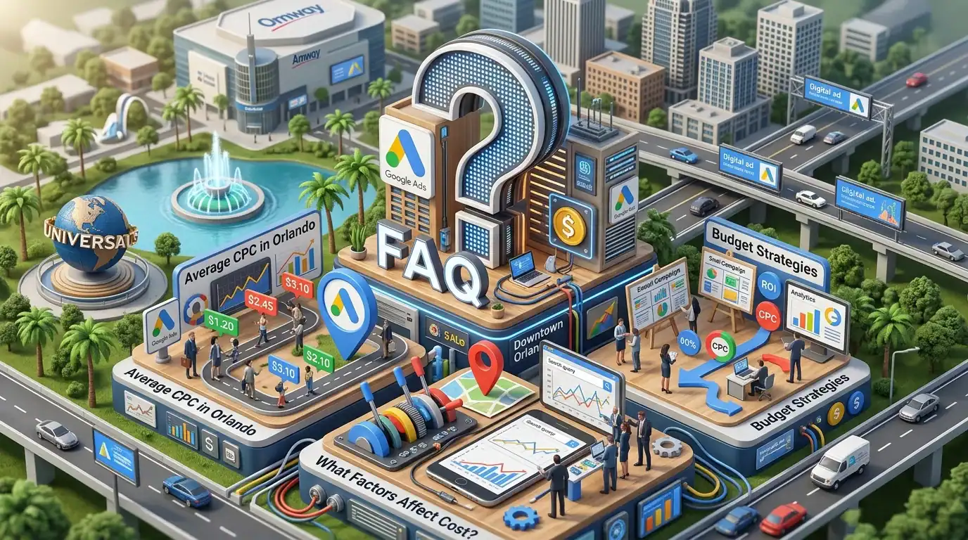 Frequently Asked Questions — Google Ads Cost in Orlando: What Businesses Actually Spend in 2026