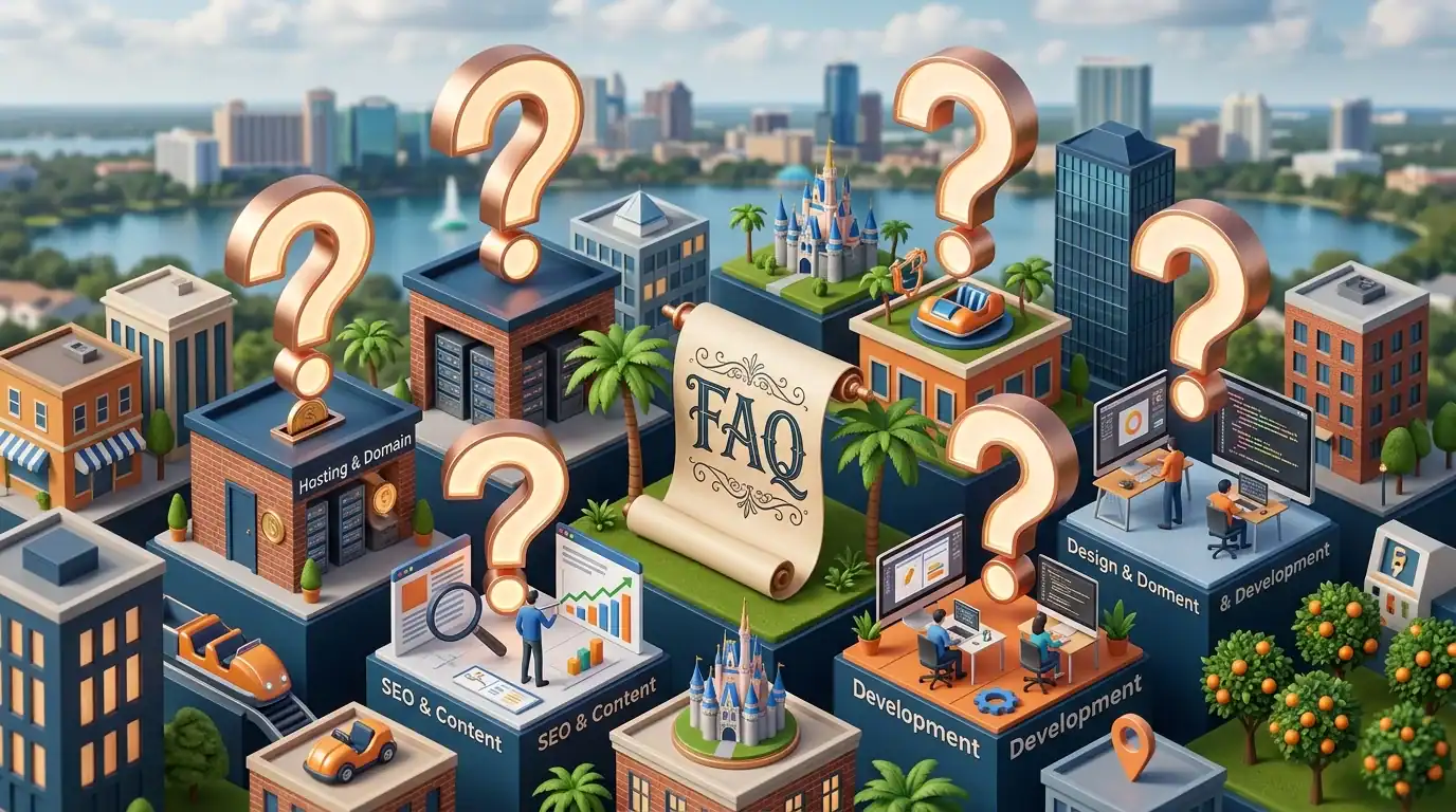 Frequently Asked Questions — How Much Does a Website Cost in Orlando? What You’ll Really Pay in 2026