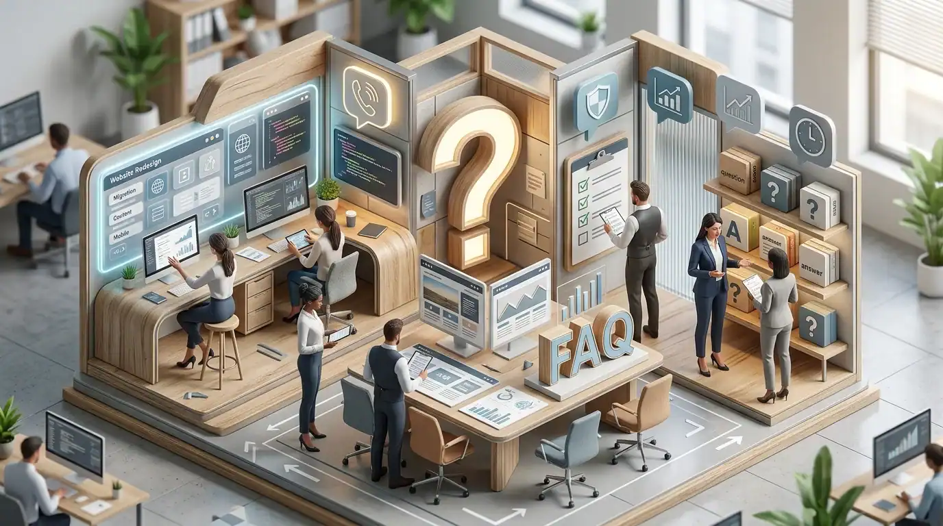 Frequently Asked Questions — Website Redesign: 7 Signs Your Site Needs an Upgrade