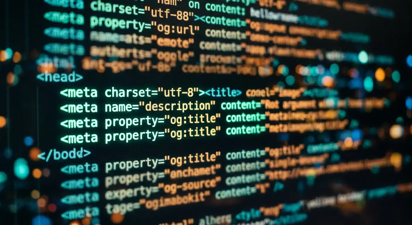 Missing and duplicate title tags and meta descriptions in HTML code