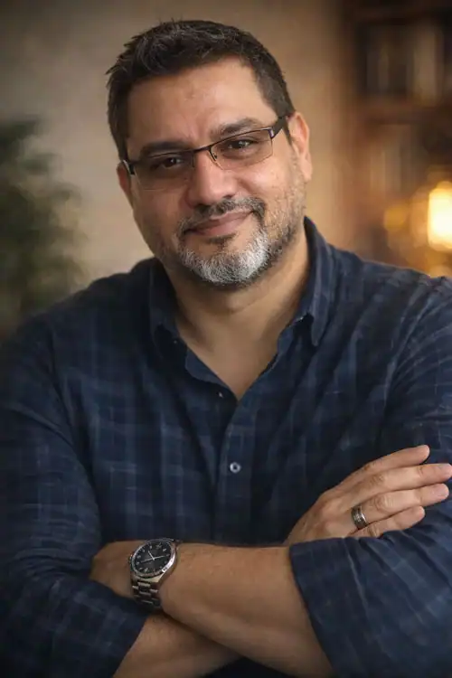 Dennis Ocasio at his Ocasio Consulting web design studio