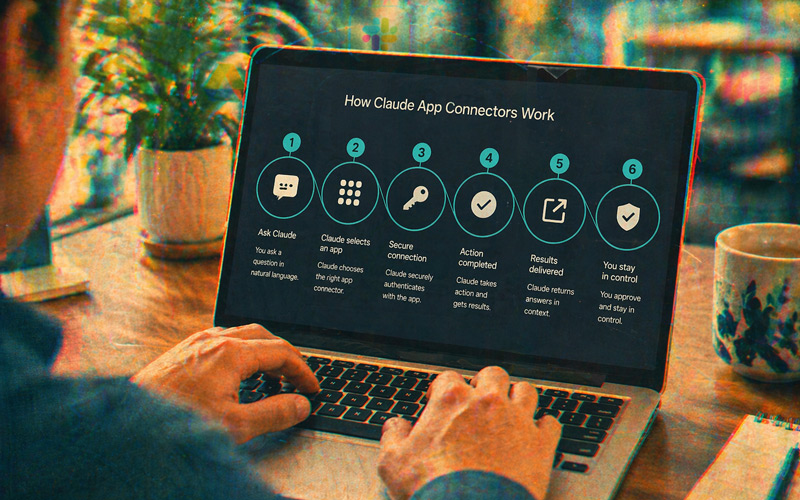 how claude app connectors work